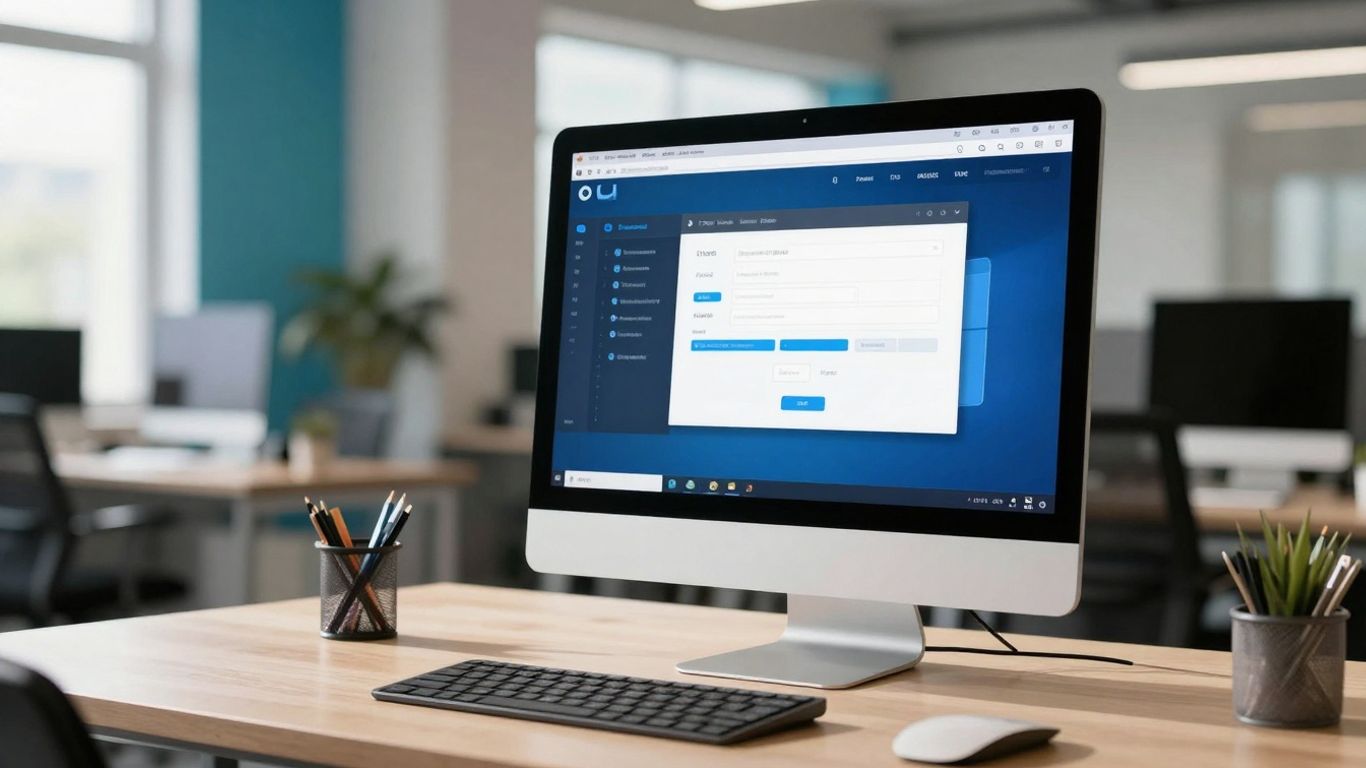Zoho SalesIQ interface on a computer screen.