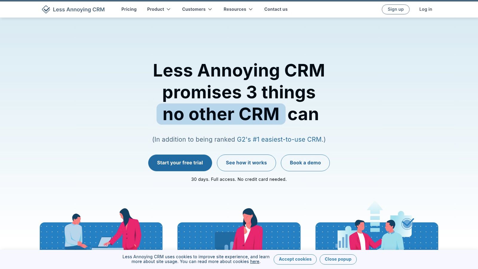 Less Annoying CRM