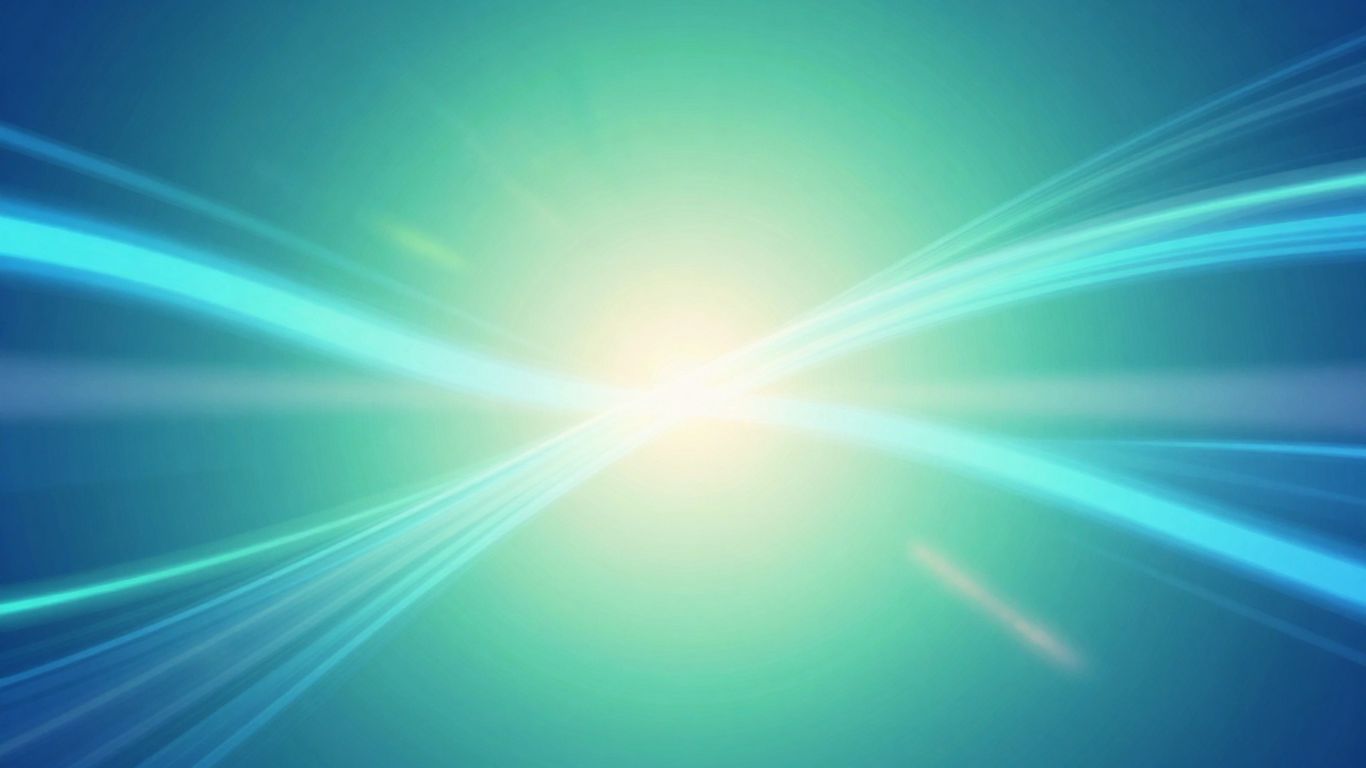 Abstract lines of light symbolizing fast communication and connection.