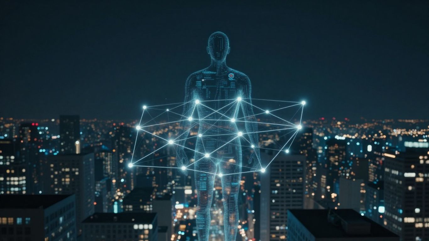 AI connecting a global network of calls.