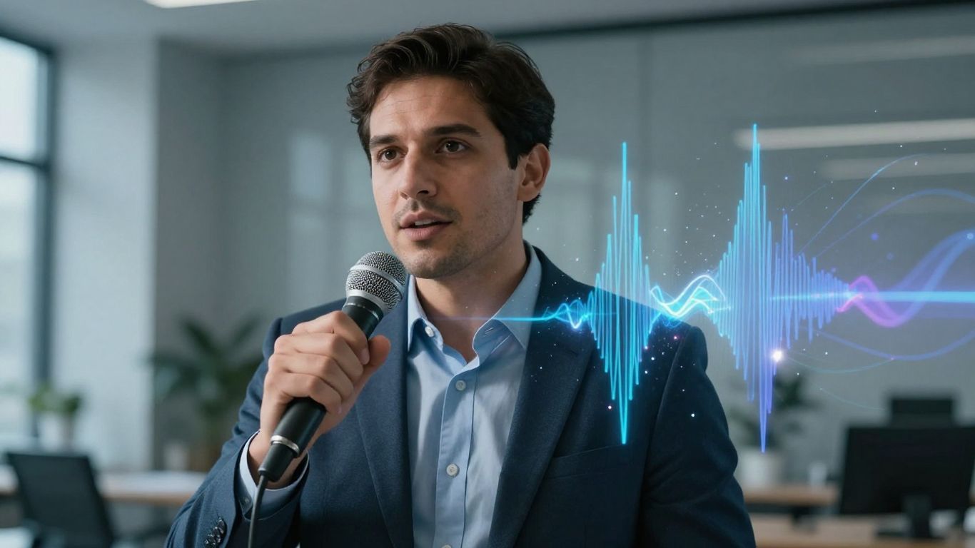 AI voice calling for business growth concept