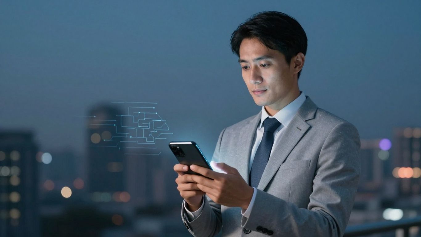 Real estate agent using AI for cold calling.