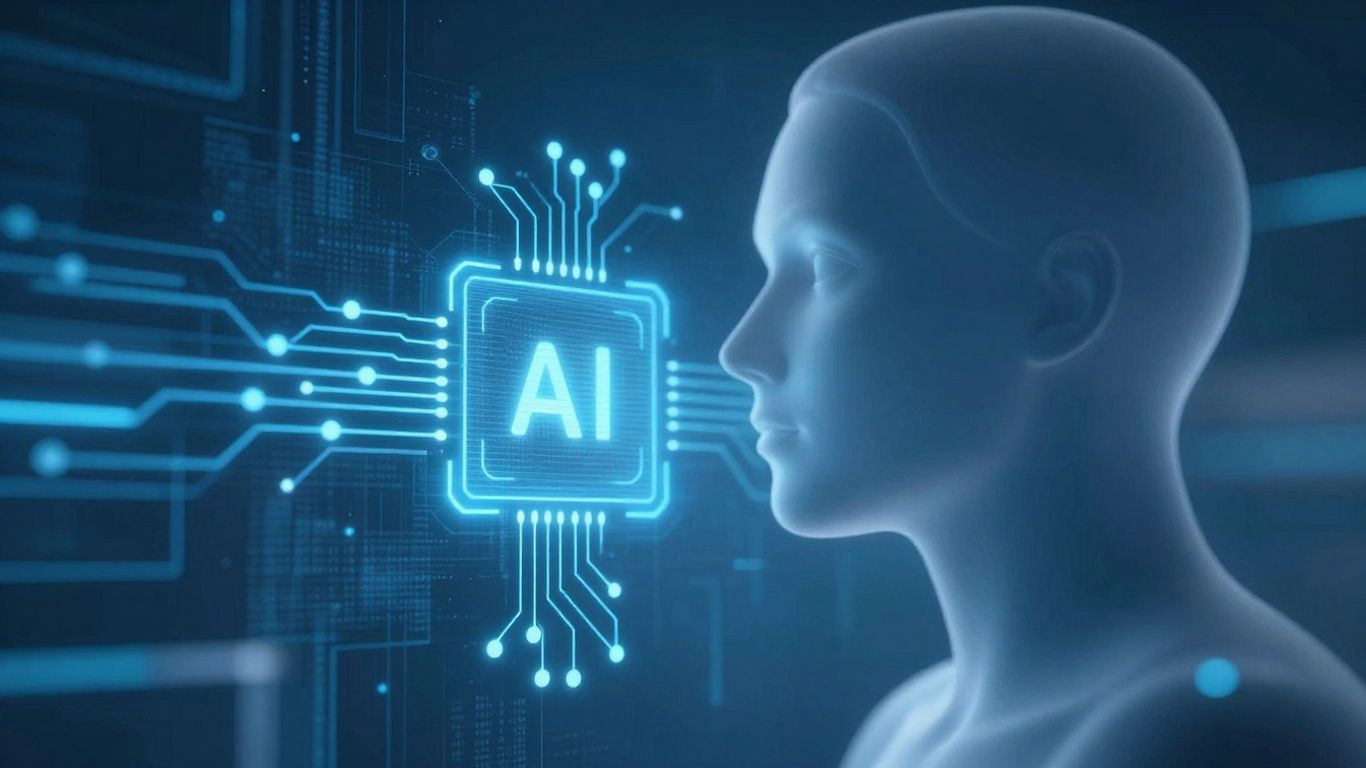 AI calling agent interface with futuristic design.