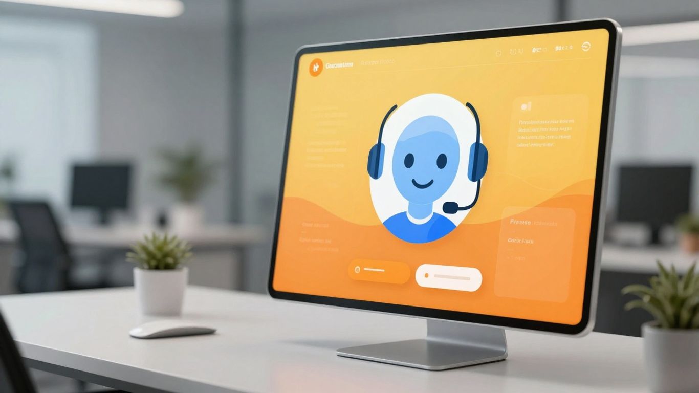 AI chatbot interface on a computer screen.