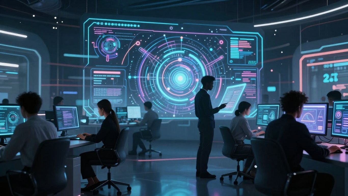 AI transforming call center operations with technology.