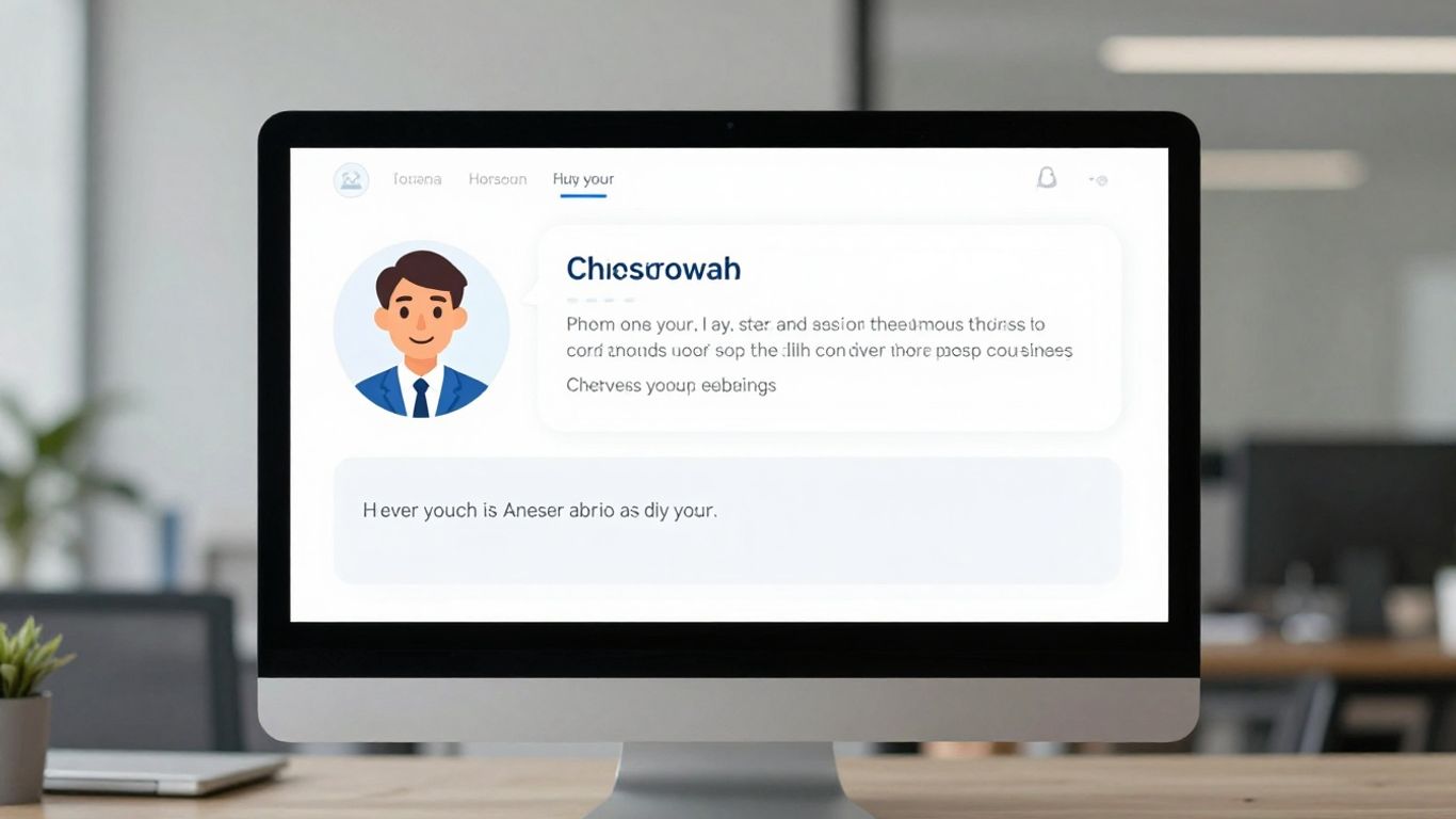 Tidio chatbot interface on a computer screen.