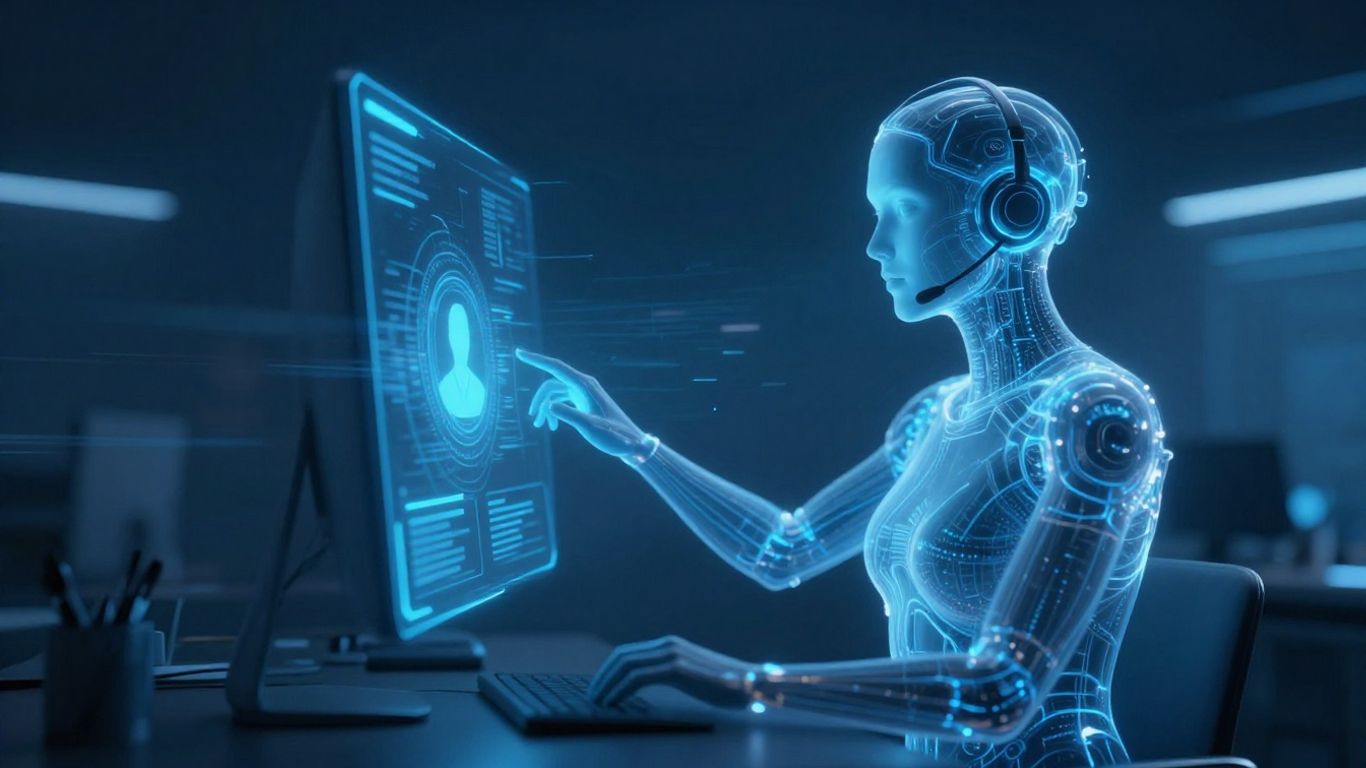 AI agent revolutionizing customer service with speed.