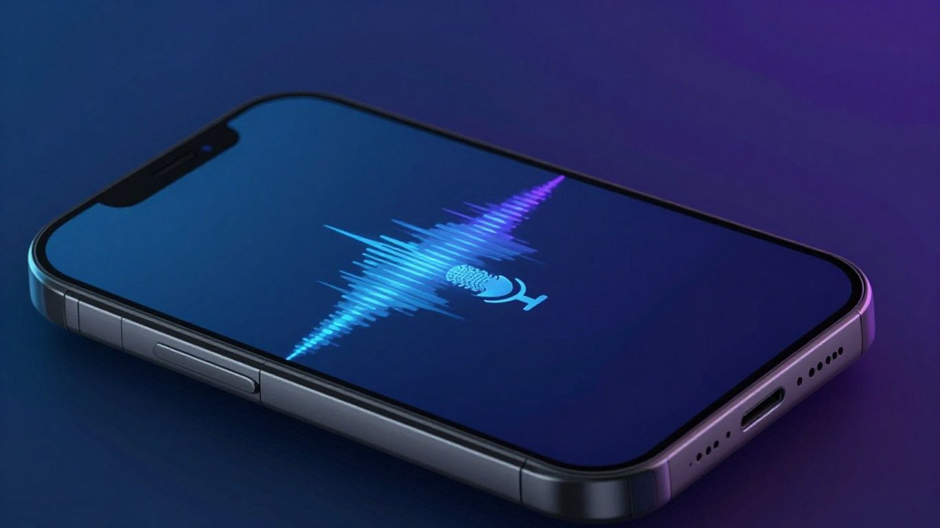 AI managing voicemail on a smartphone screen.