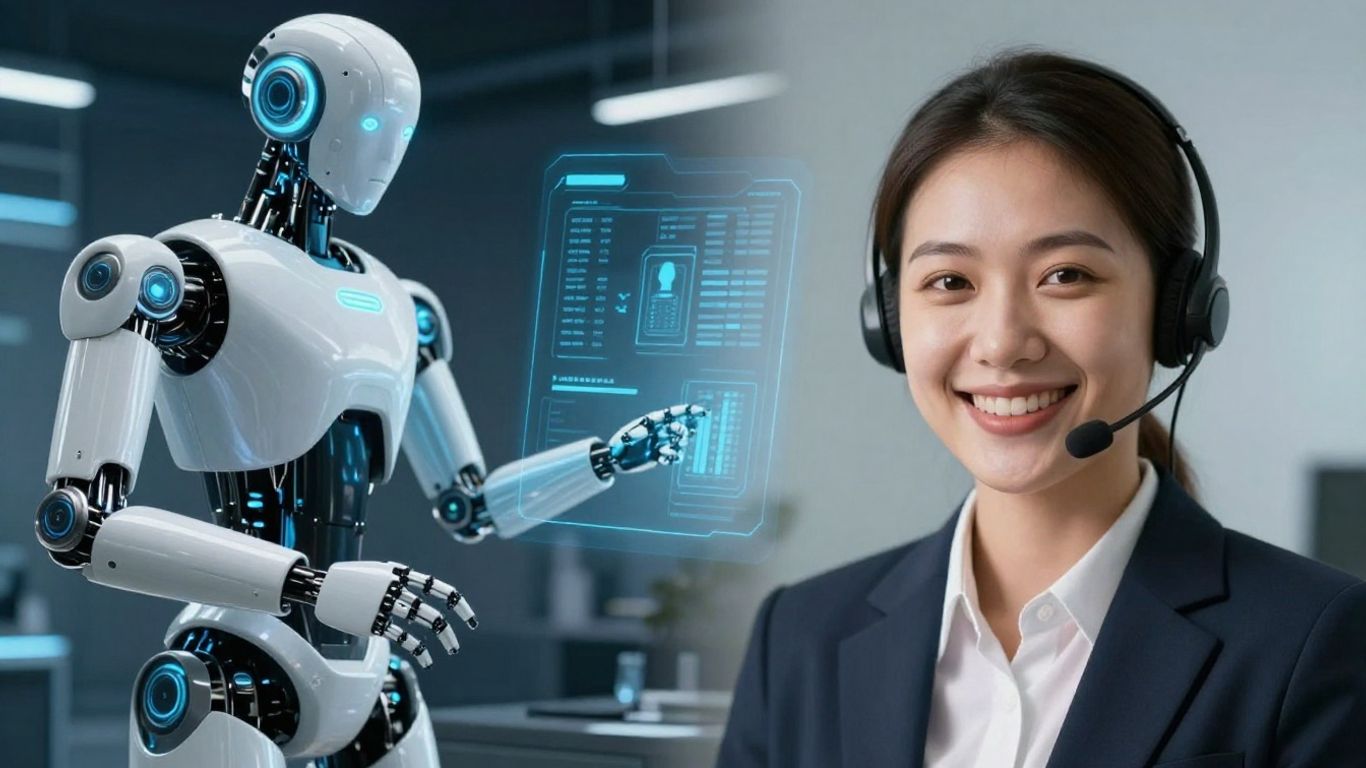 Klarna AI customer service evolving from robots to human agents.