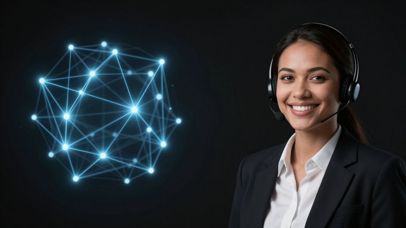 AI and human customer service blend.