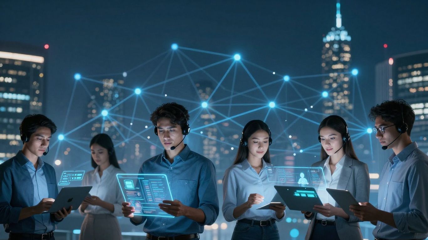 AI transforming customer service with omnichannel experiences.