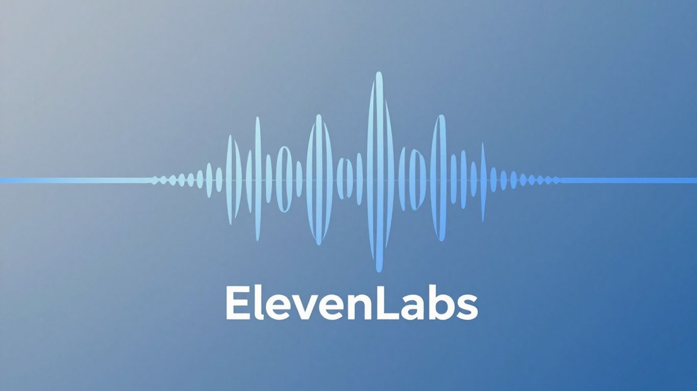 ElevenLabs logo with sound wave