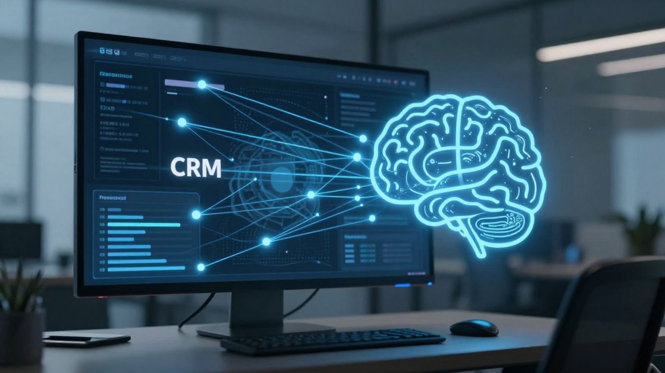 AI and CRM integration for business growth.