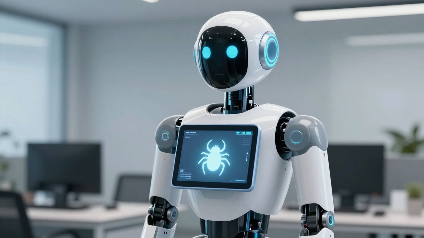 AI receptionist assisting a pest control business.