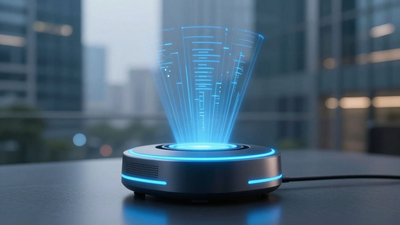 AI voice agent interacting with business environment