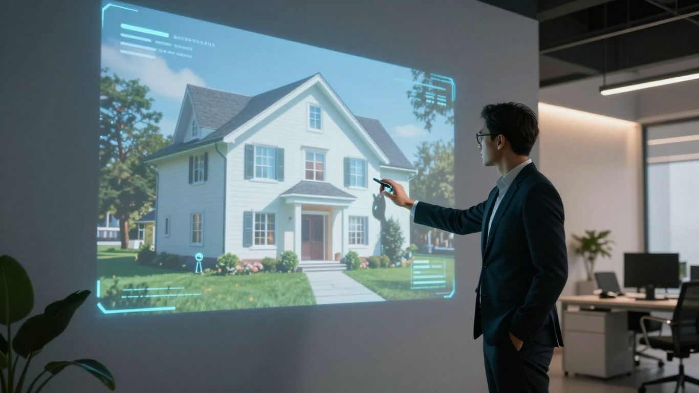 AI real estate technology interface