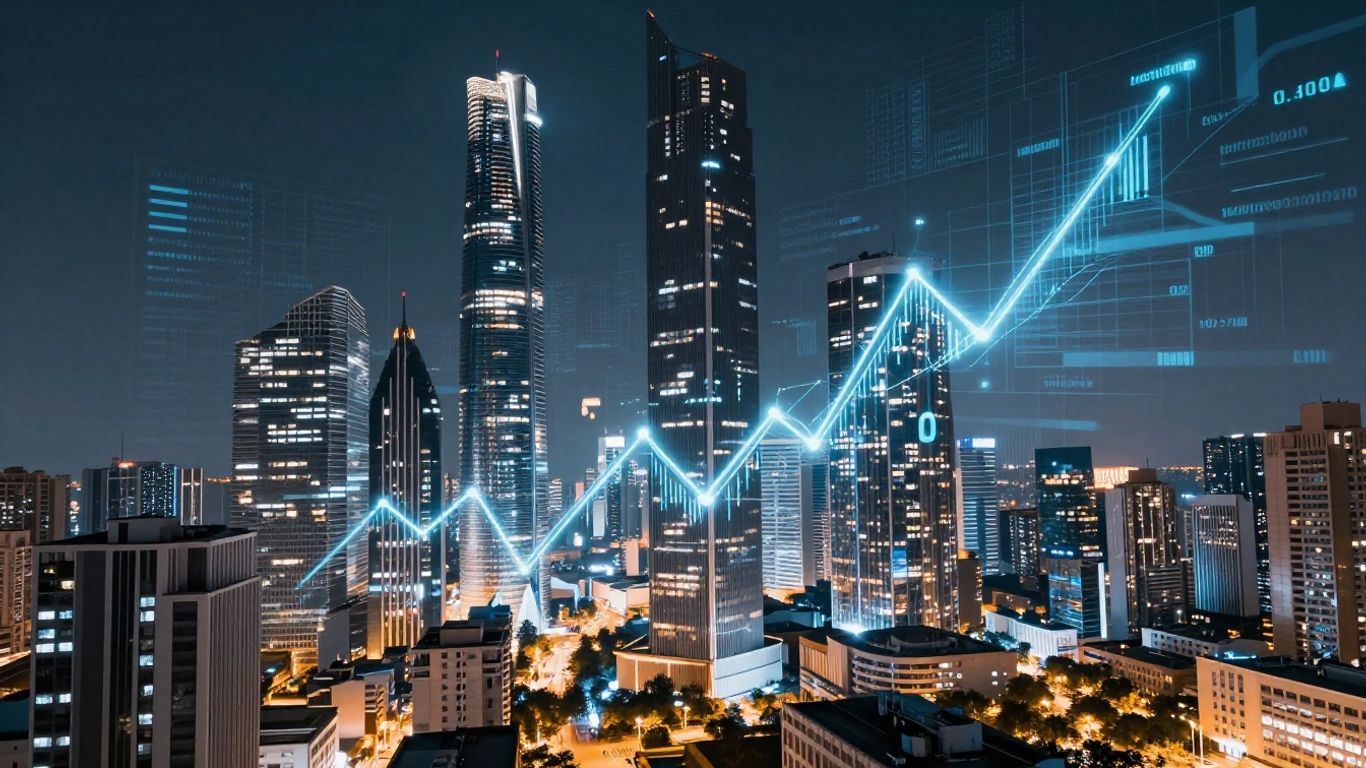 AI transforming commercial real estate cityscape.