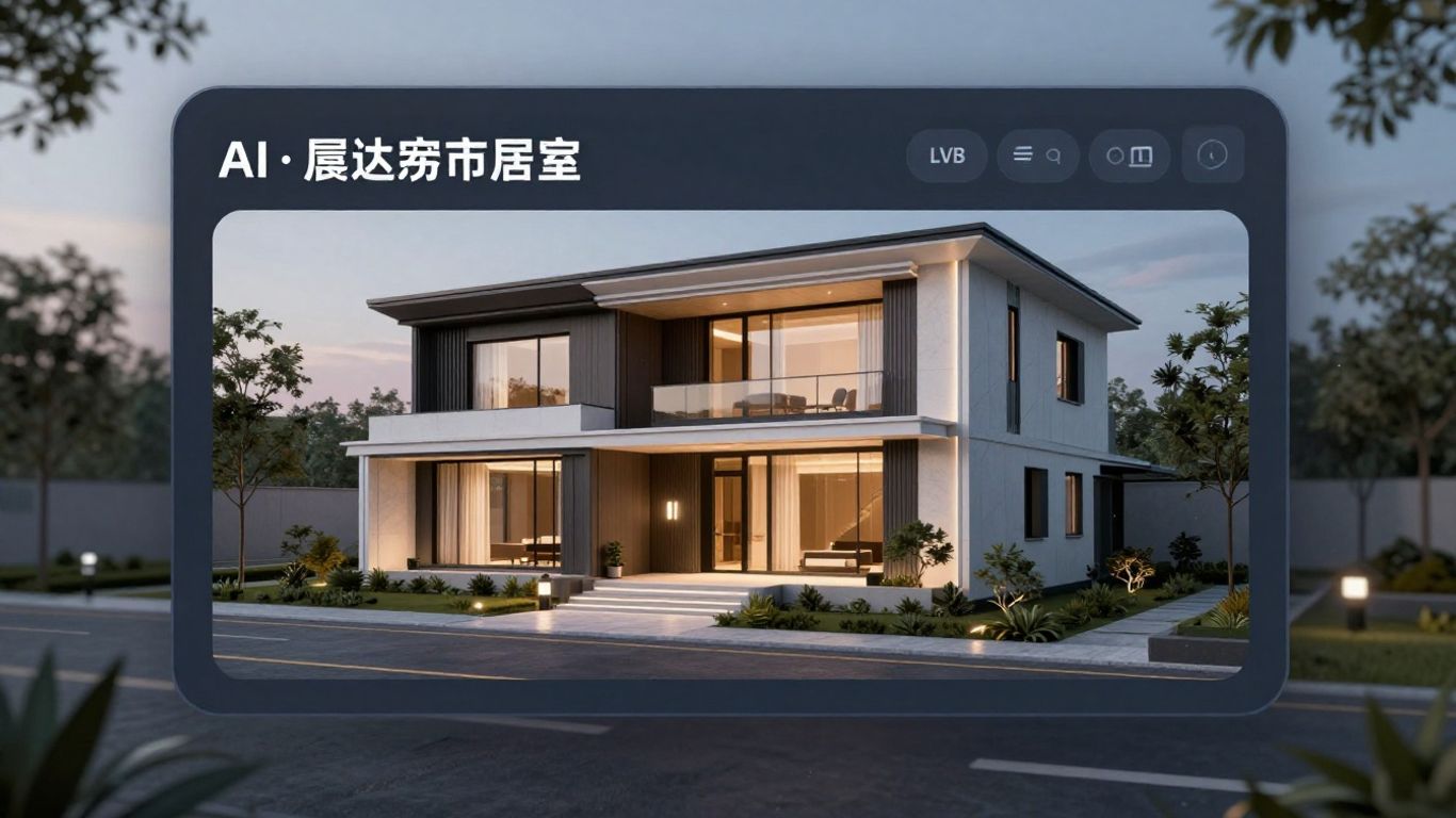 AI listing description generator interface