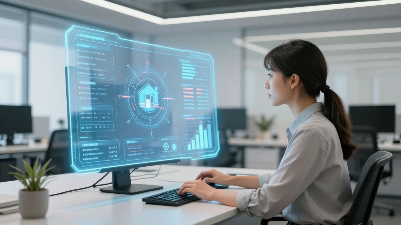 Redfin AI interface with real estate data