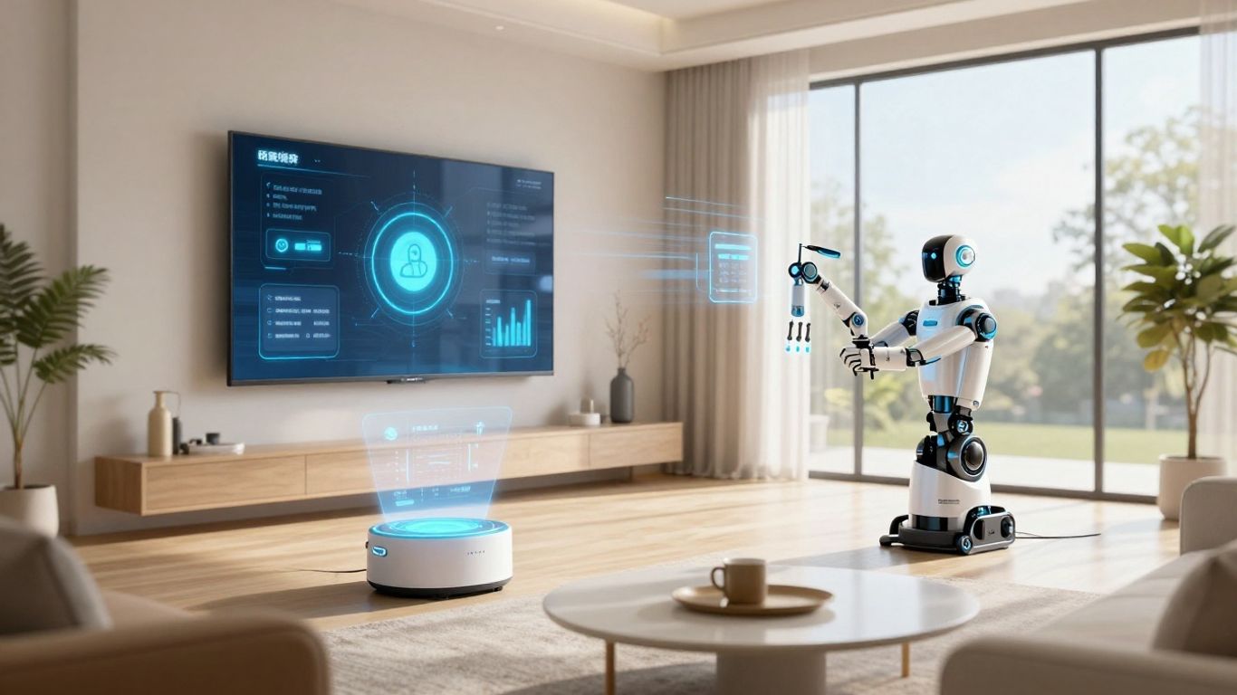 AI transforming home services with smart technology.