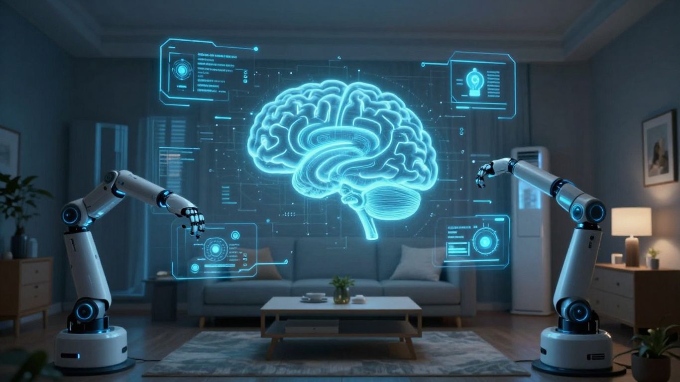 AI transforming home services with smart technology.