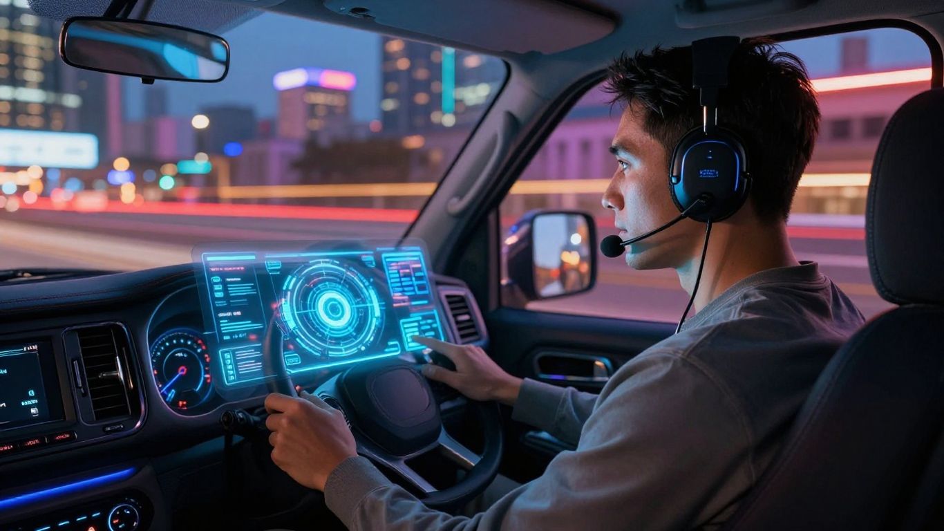 Tow truck driver uses AI voice agent dashboard