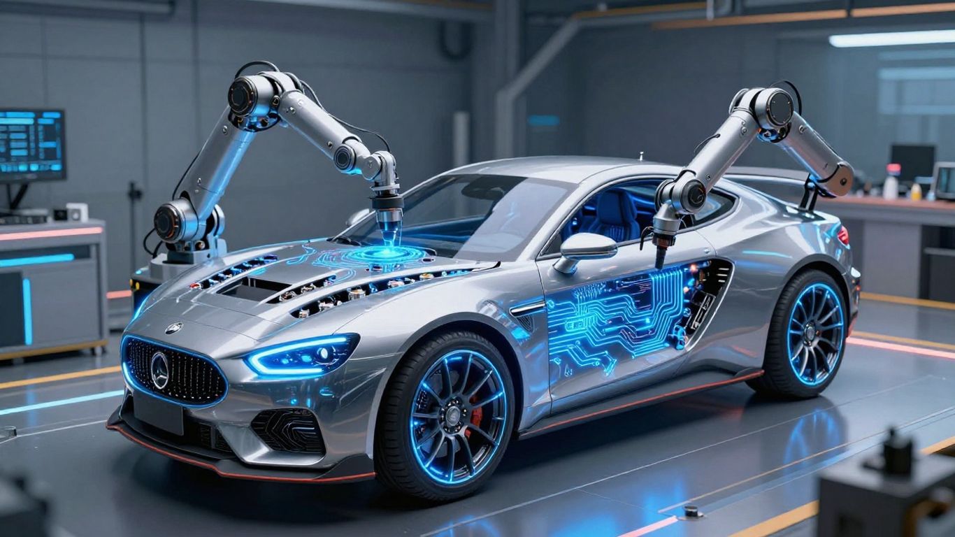 AI integrated into a car engine