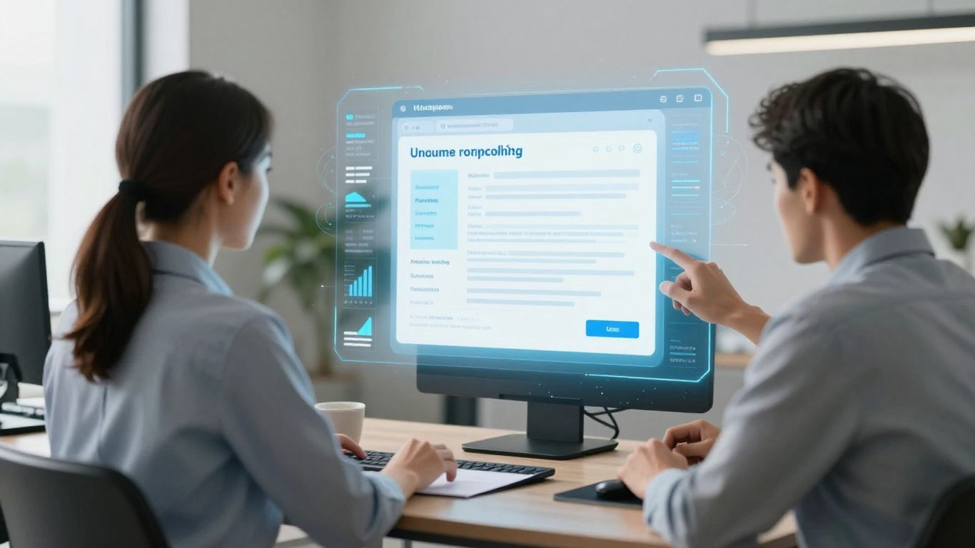 Mortgage broker using AI for loan processing.