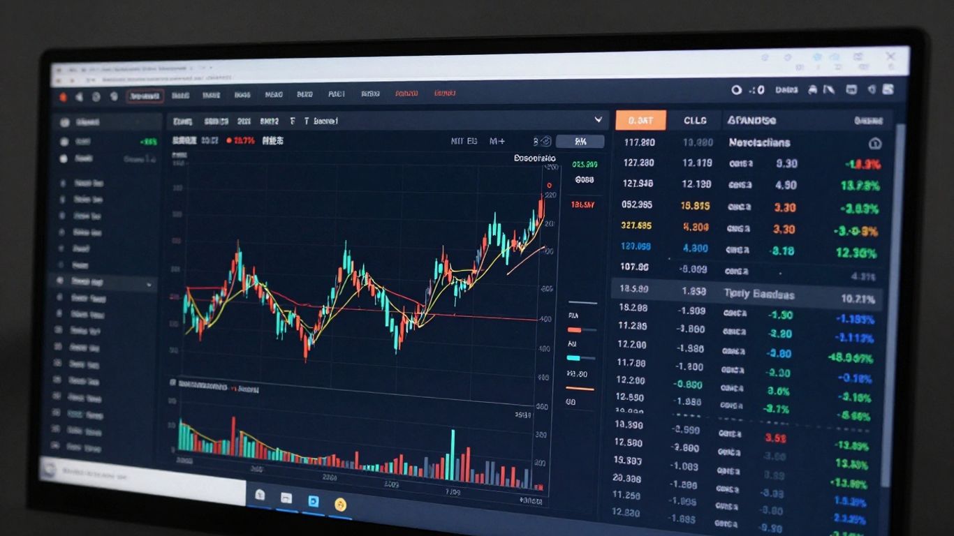 Fidelity Wealthscape interface with financial data.