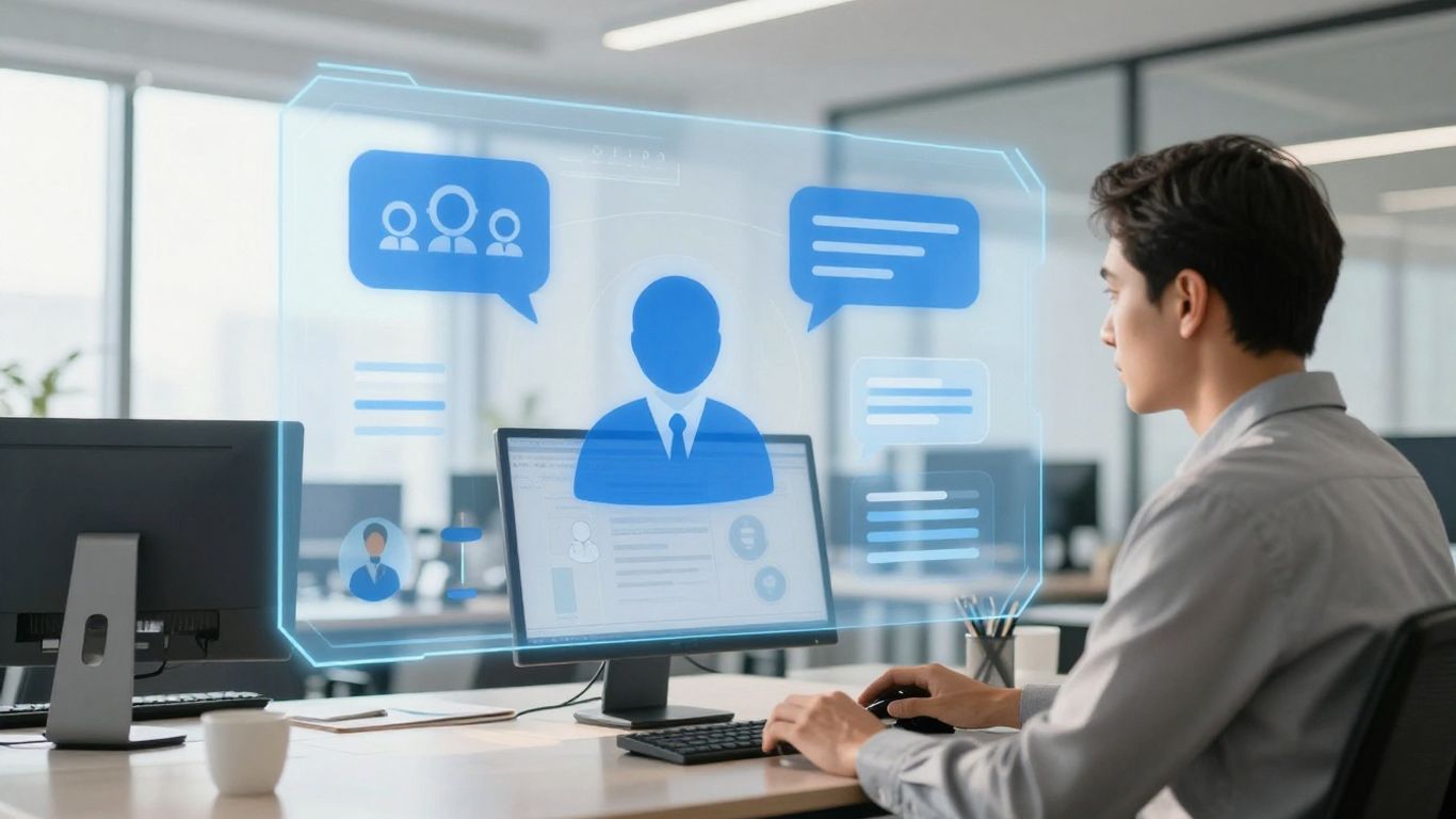 Financial advisor using AI for client engagement and lead qualification.