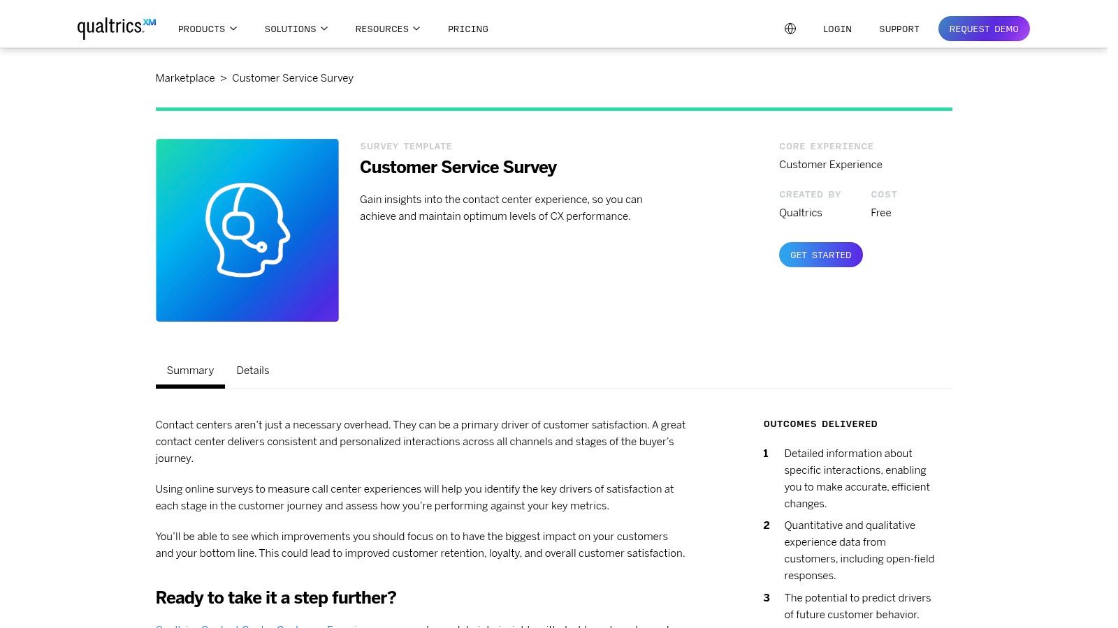 Qualtrics – Marketplace survey templates and VoC program toolkit