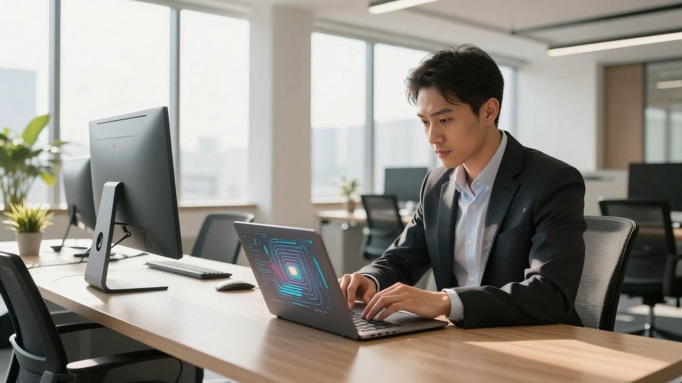 Realtor using AI automation for business growth.