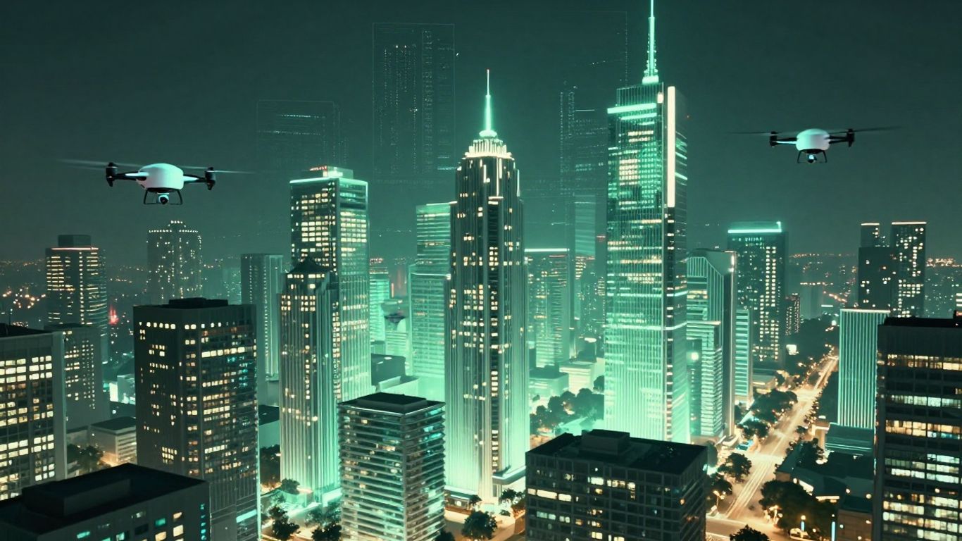 AI transforming real estate and sustainability in cities.