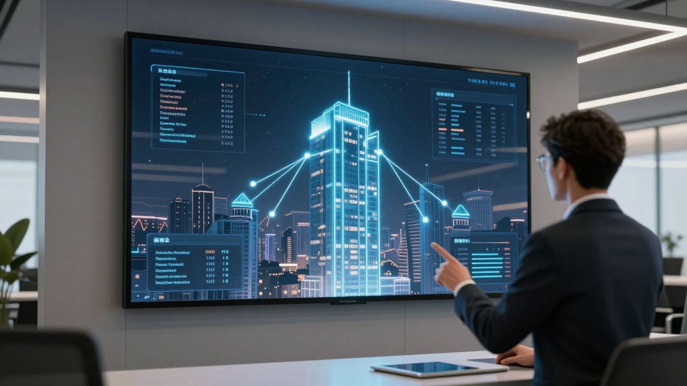 Reonomy AI platform interface with property data visualization.