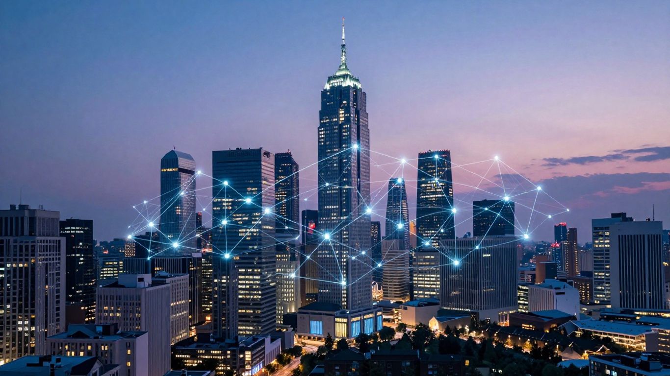 AI growth concept for Canadian real estate.