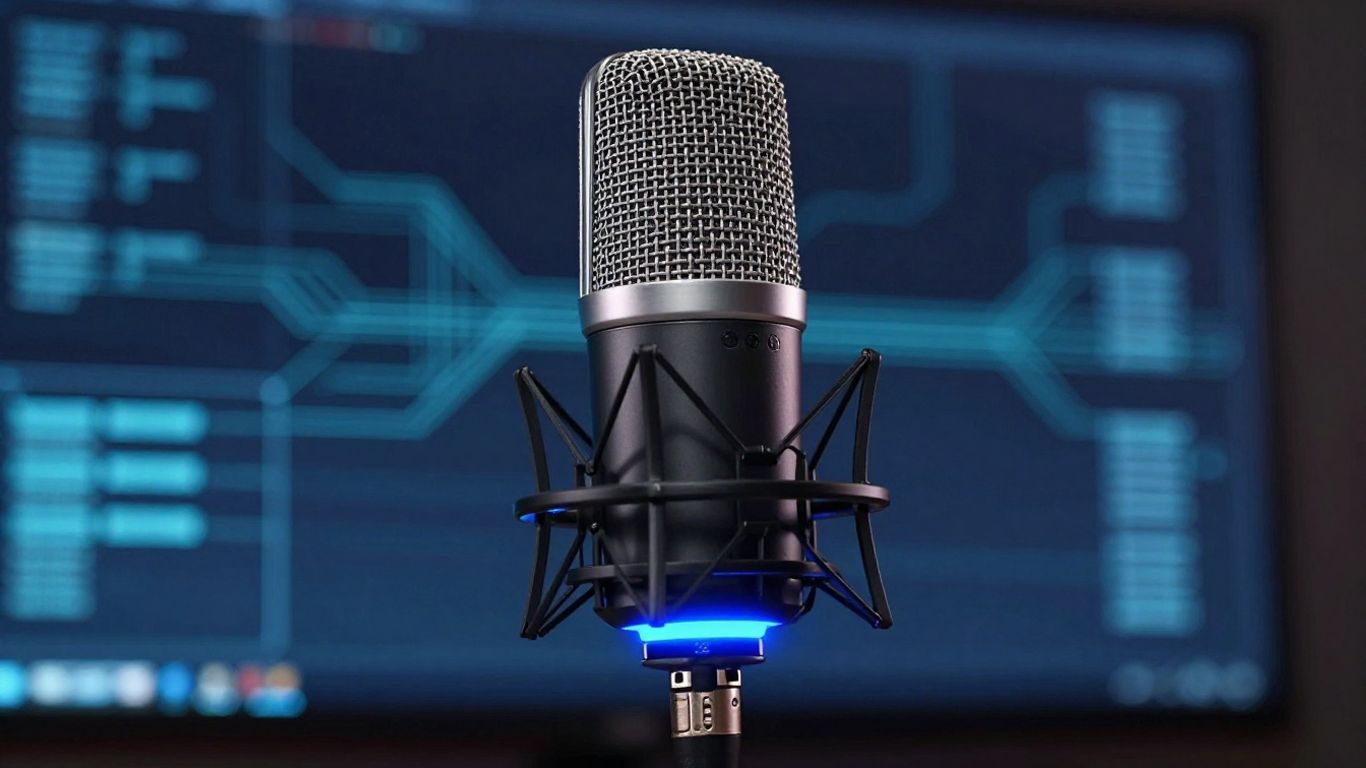 AI voice call technology microphone