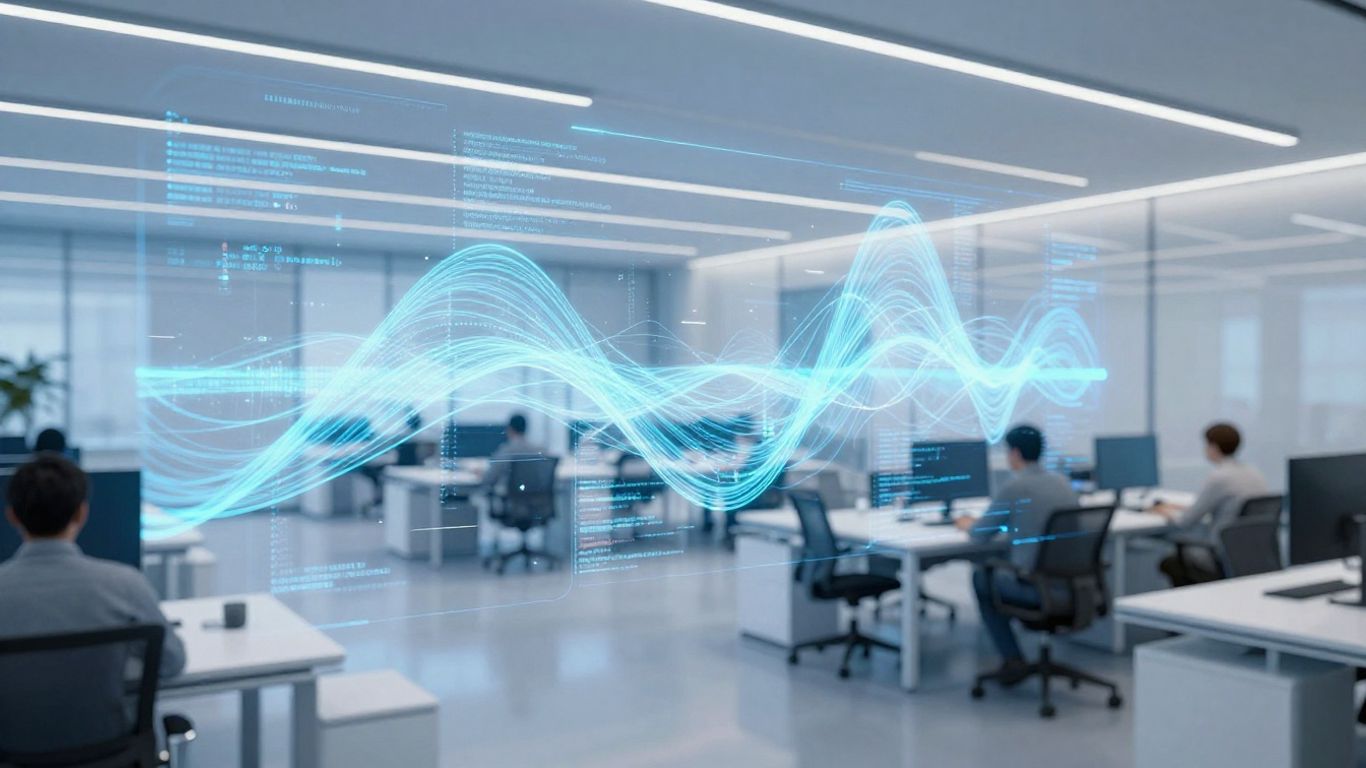 Synthflow voice AI customer support interface