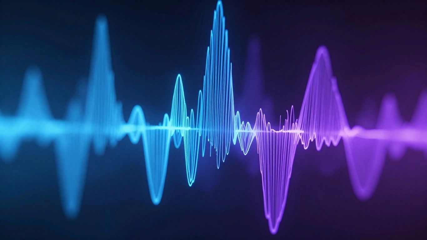 Respeecher voice AI sound wave visualization