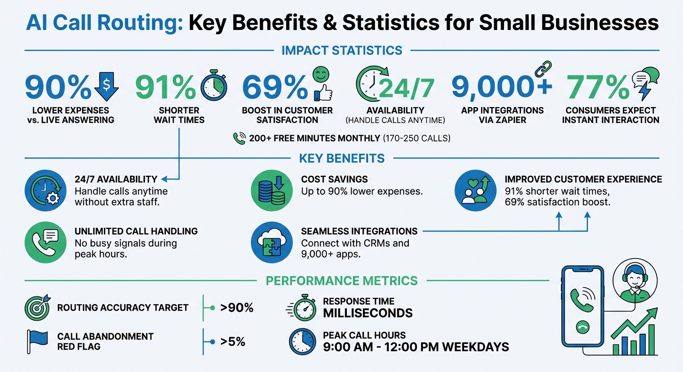 AI Call Routing Benefits and Key Statistics for Small Businesses