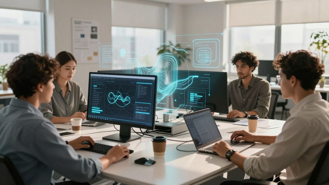 Small business automation with AI tools and Salesforce.