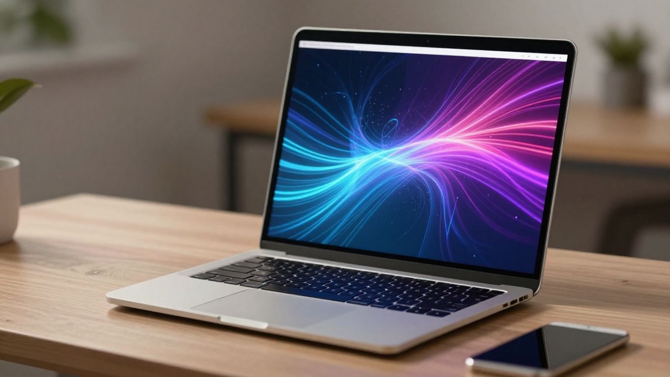 n8n logo with abstract automation flow