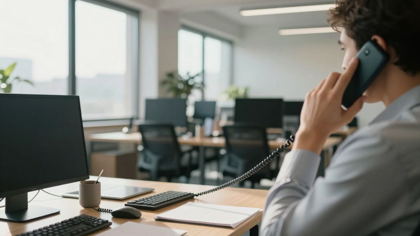 Property manager answering phone 24/7