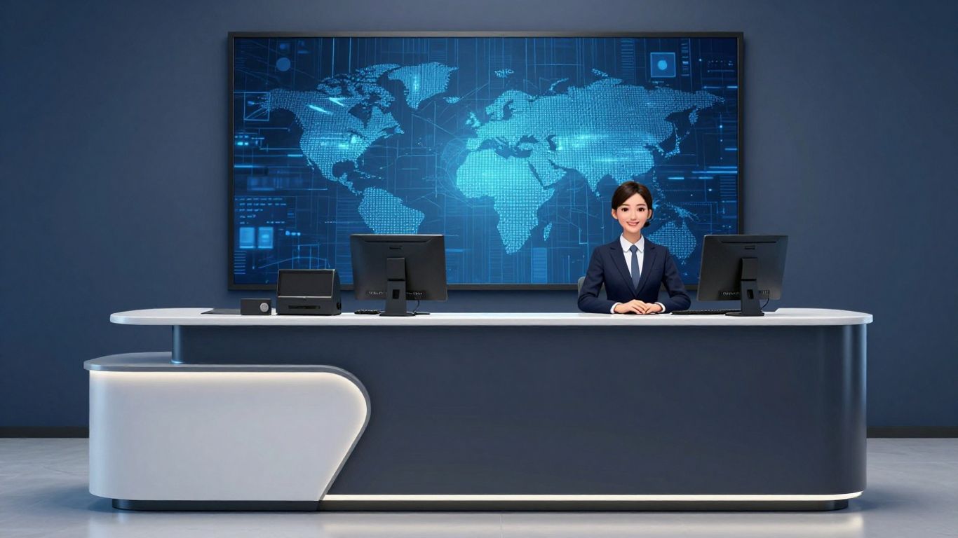 Smith.ai virtual receptionist service interface.