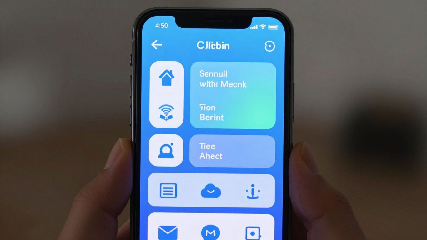 Smartphone with smart voicemail interface