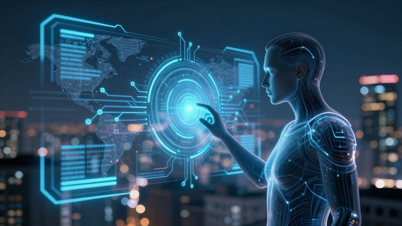 AI agent connecting with customers visually.