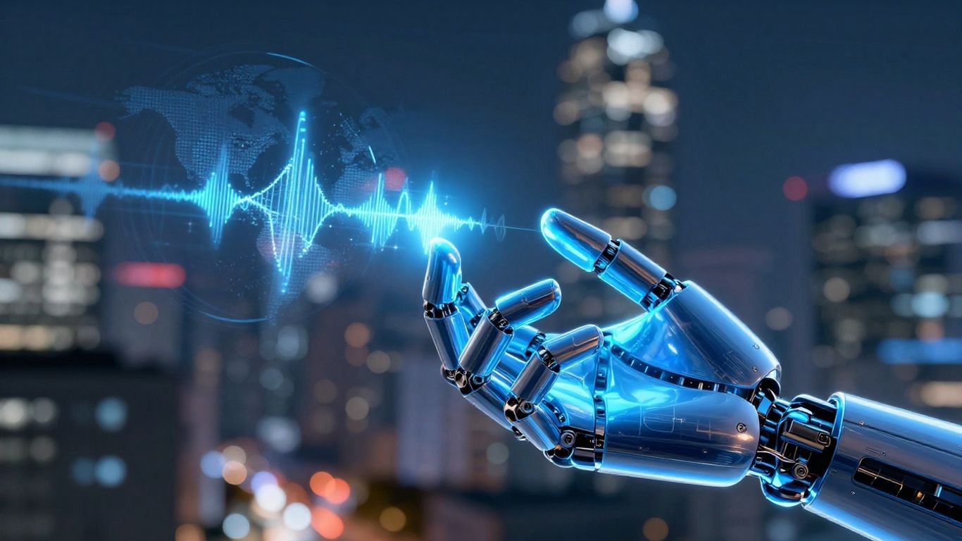 AI voice agent making a phone call