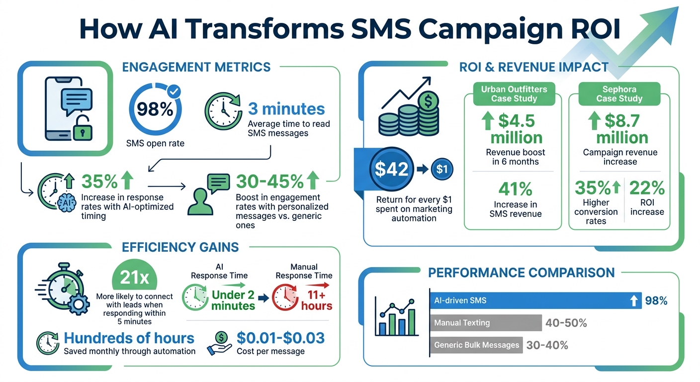 AI-Powered SMS Marketing ROI Statistics and Performance Metrics