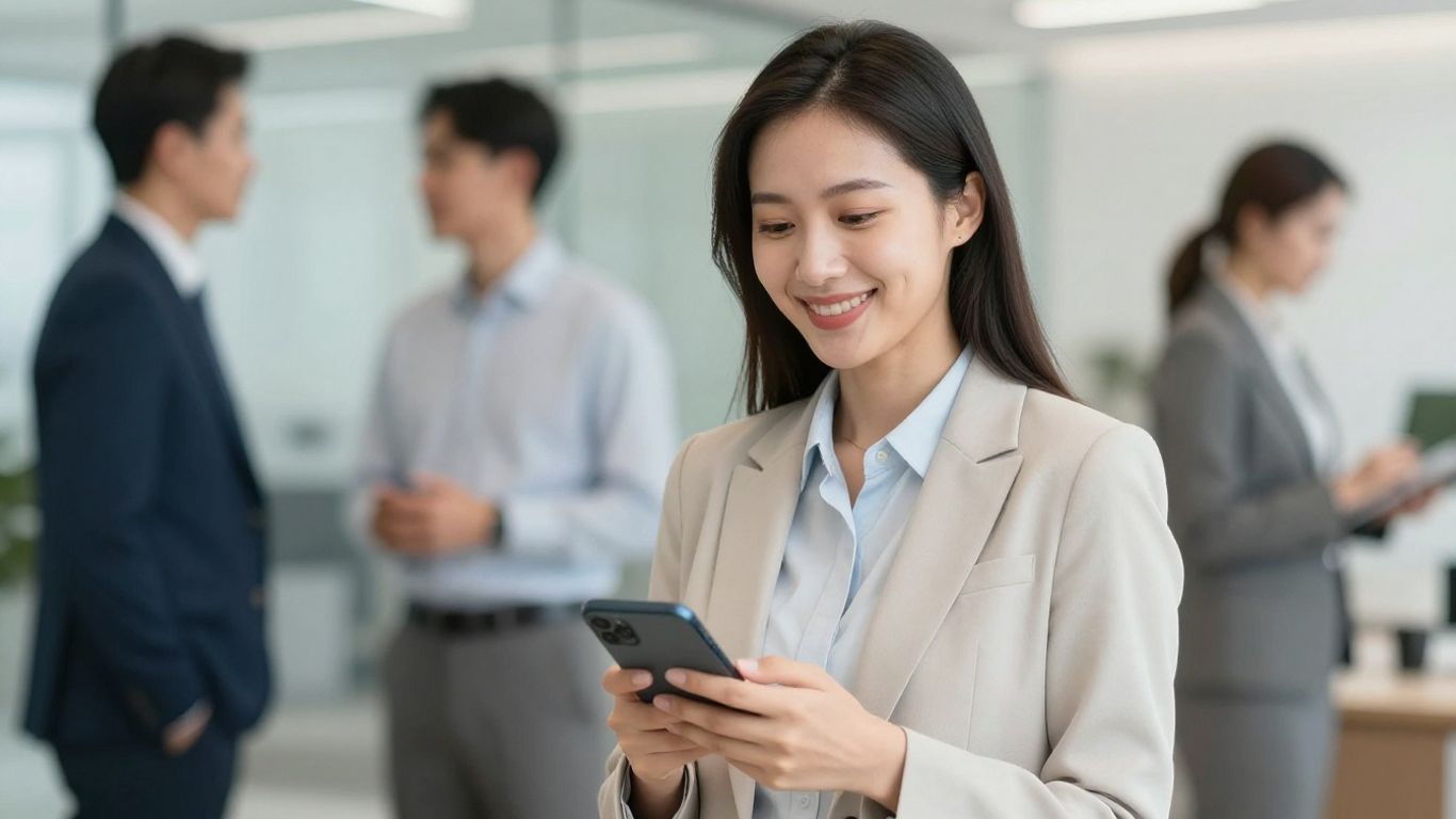 Virtual receptionist service call link sharing