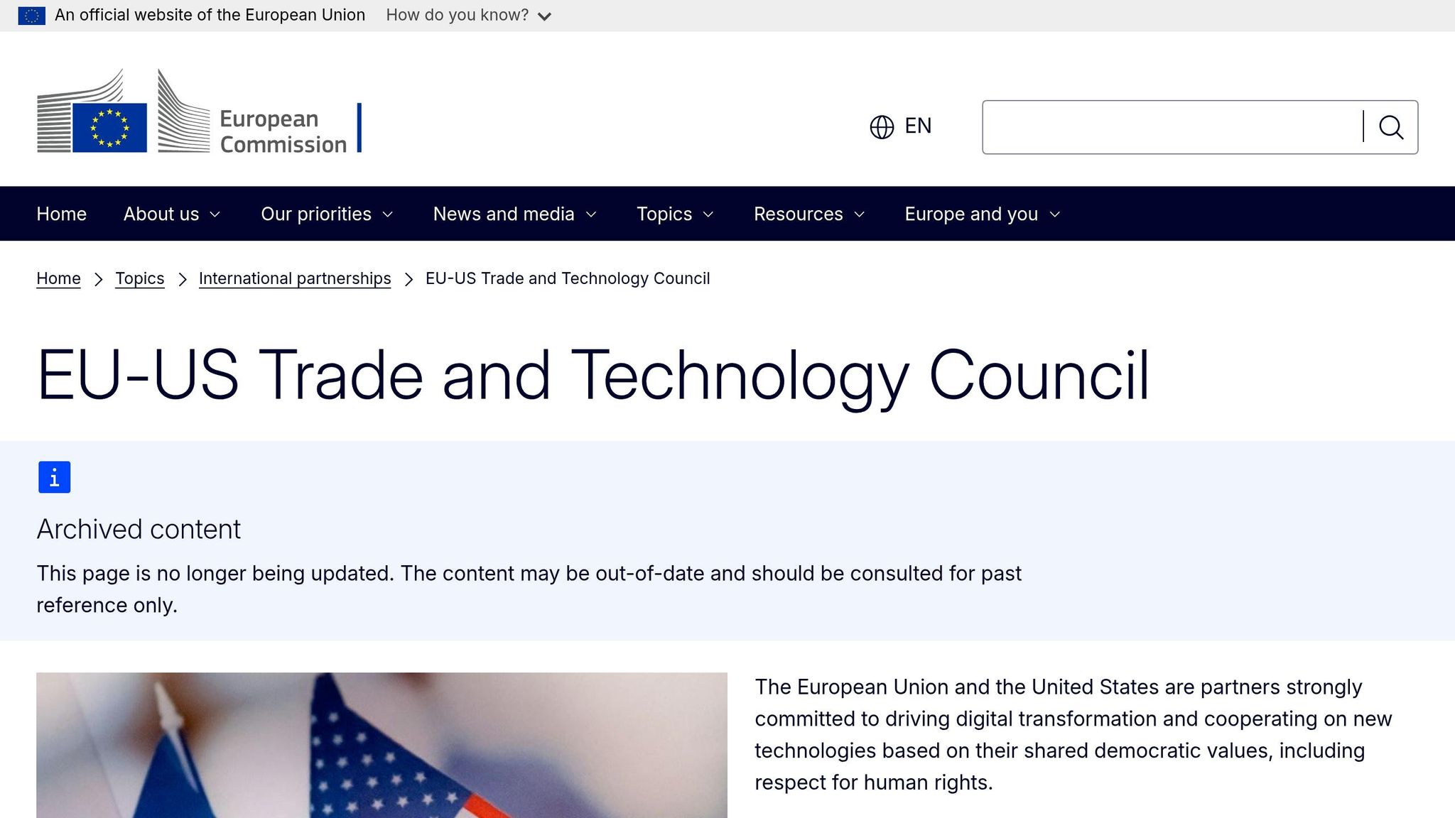 EU-US Trade and Technology Council