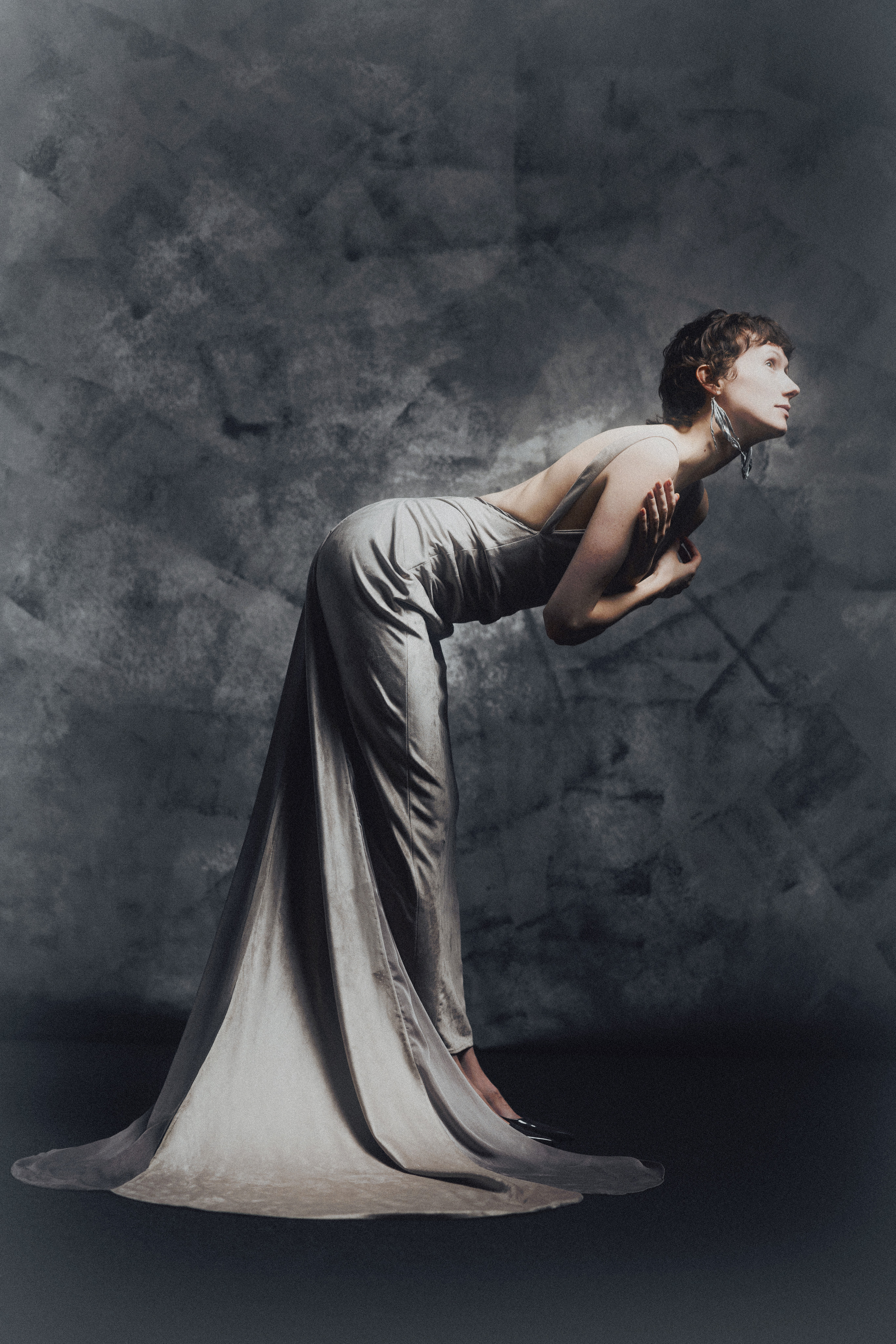 Sara (modelo) posando. 